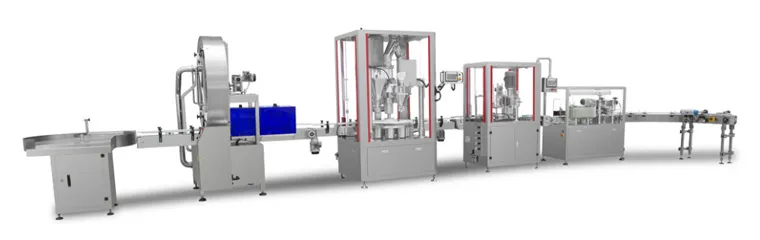 Línea Automática de Llenado de Leche en Polvo